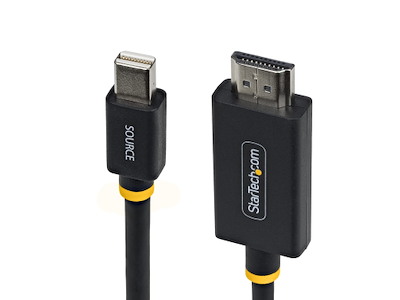 StarTech.com 1M-MDP-HDMI2-4K60 videokabel adapter Mini DisplayPort HDMI Type A (Standard) Sort
