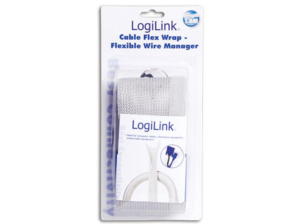 LogiLink KAB0007 kabelsamler Grå