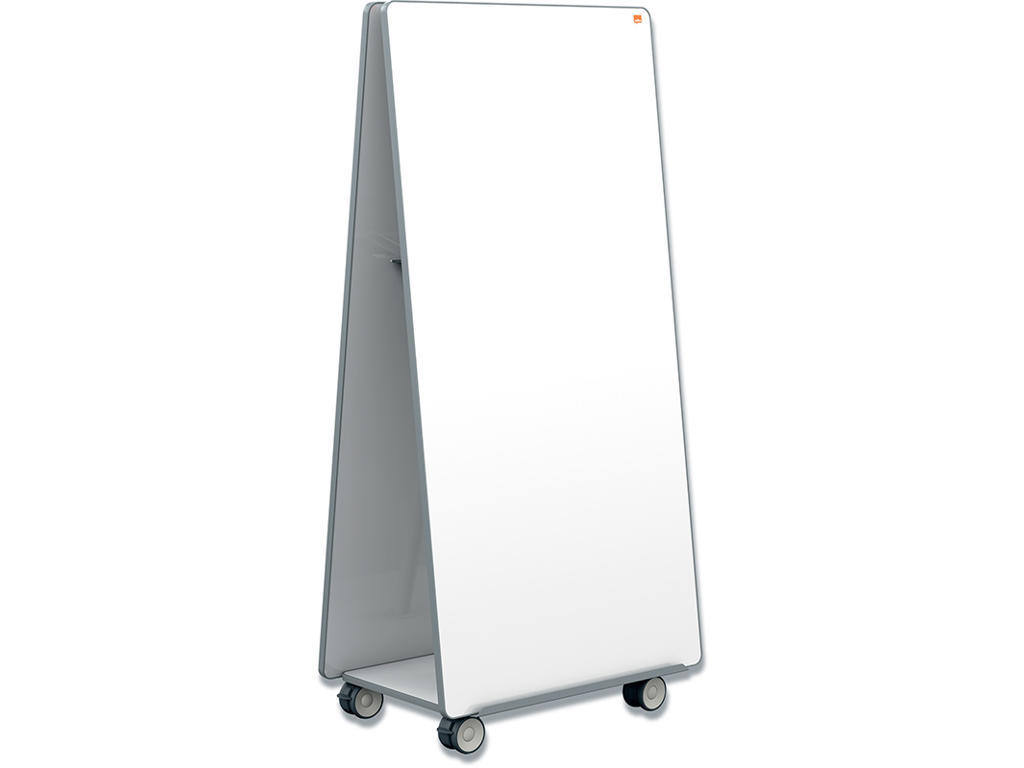 Whiteboard tavle system, 1 mobil base,2 dobbeltsidet whiteboards, 180x90 cm, Nobo Move & Meet Mobile