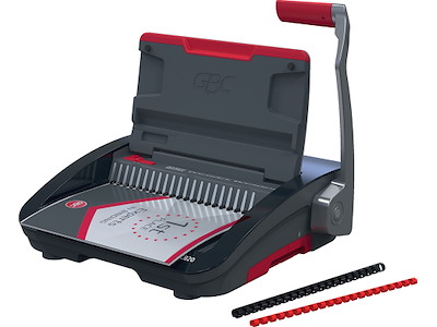 Indbindingsmaskine, Til plastspiraler, 240 ark-28 mm, A4, GBC CombBind CB20