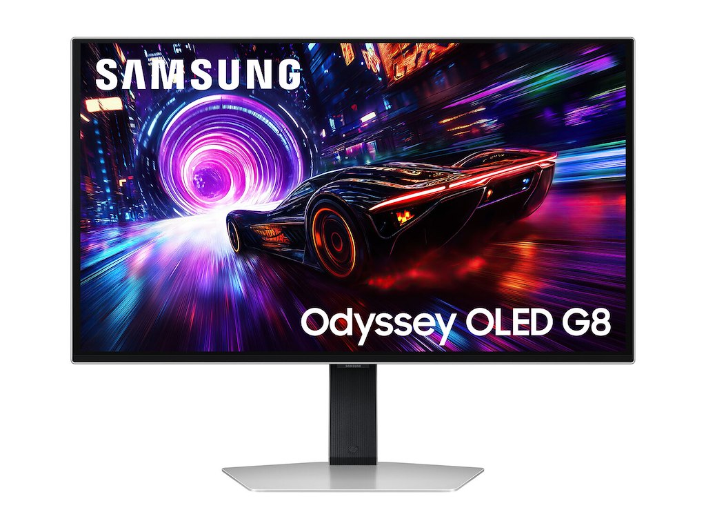 Samsung G81SF computerskærm 68,6 cm (27") 3840 x 2160 pixel 4K Ultra HD OLED Sølv