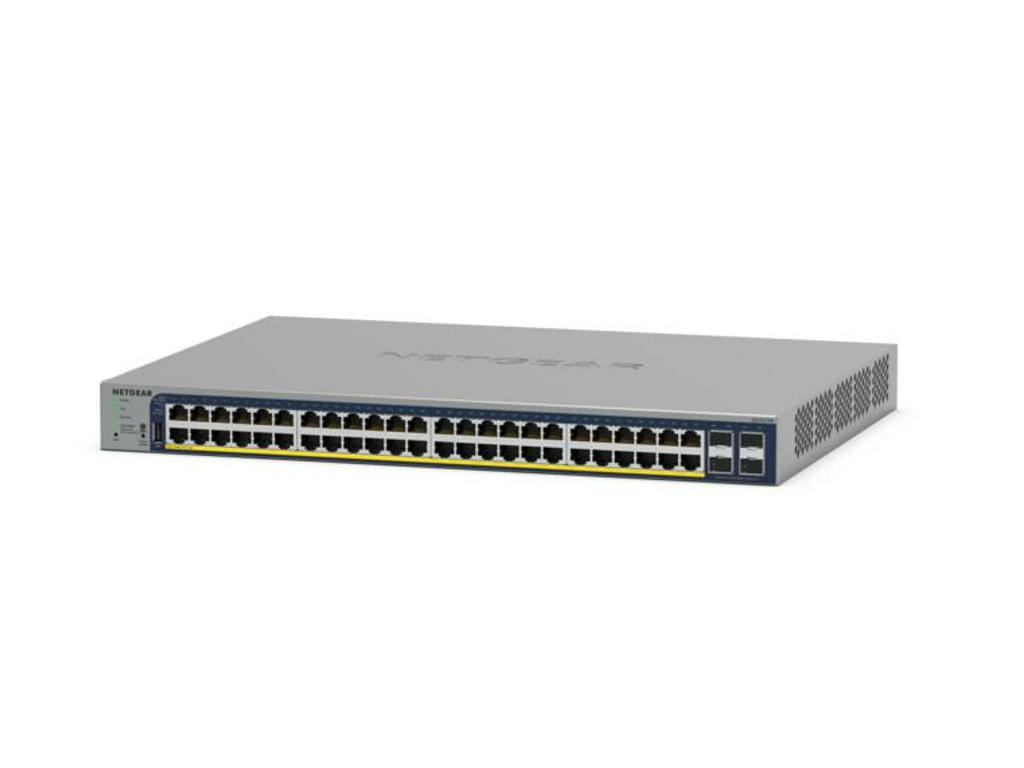 NETGEAR GS728TP Administreret L2/L3/L4 Gigabit Ethernet (10/100/1000) Strøm over Ethernet (PoE) Grå