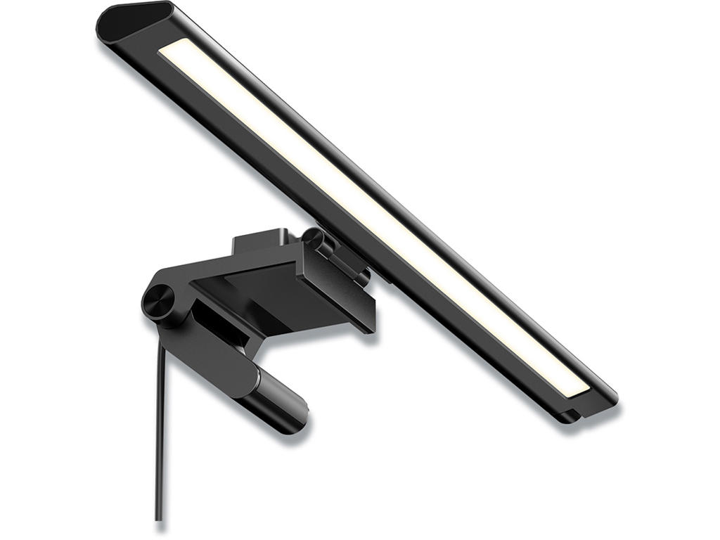 Bordlampe, Sort, Med klemme, LED, Unilux Visiolight