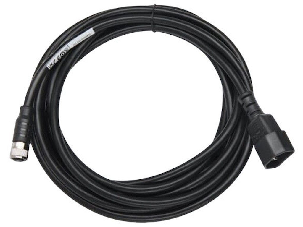 Zebra CBL-PWRA035-M12IEC el-ledning Sort 3,5 m M12