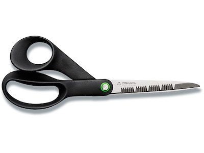 Saks, Køkkensaks, Højrehåndet, 21 cm, Sort, Fiskars Functional Form ReNew 