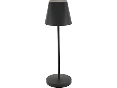 Bordlampe, Sort, Med fod, LED, Unilux Ava
