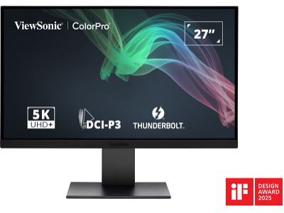 Viewsonic VP2788-5K computerskærm 68,6 cm (27") 5120 x 2880 pixel 5K Ultra HD LED Sort