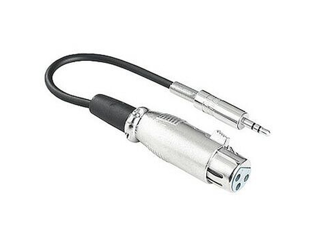 Hama Audio Adapter XLR Female Jack - 3,5 mm Male Plug Stereo lydkabel XLR (3-pin) 3.5mm