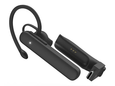 Hama MyVoice Station Headset Trådløs Ørekrog Kontor/Callcenter Bluetooth Sort