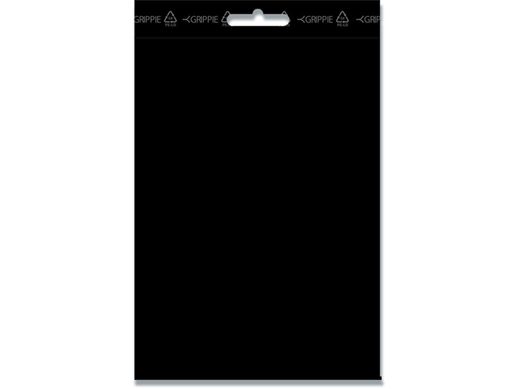 Lynlåspose Nr 20 sort 120x180mm 1000stk