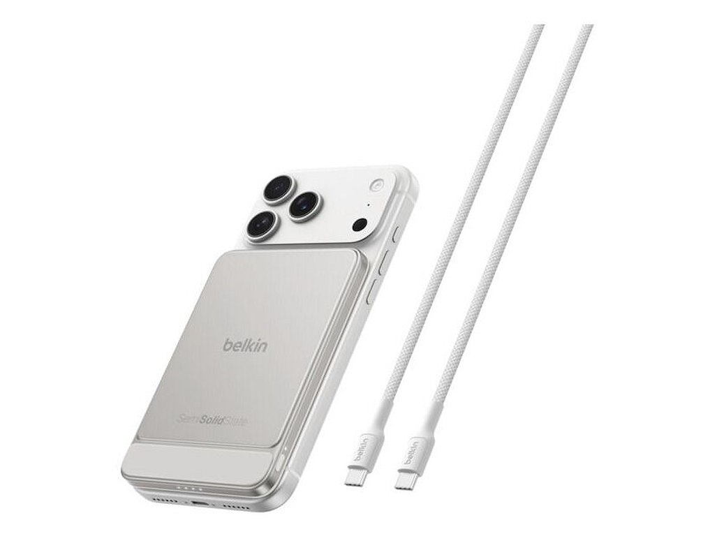 Belkin UltraCharge Pro 5000 mAh Trådløs opladning Sand