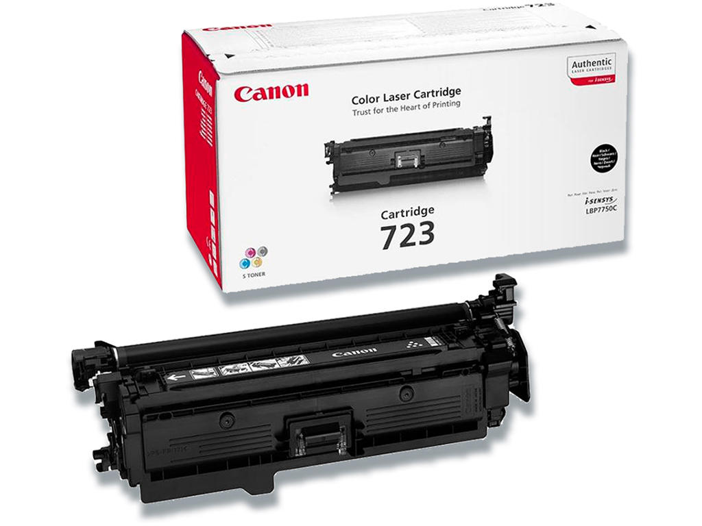 Toner, CRG-723, Black-sort, 10.000 sider, Canon 2645B002