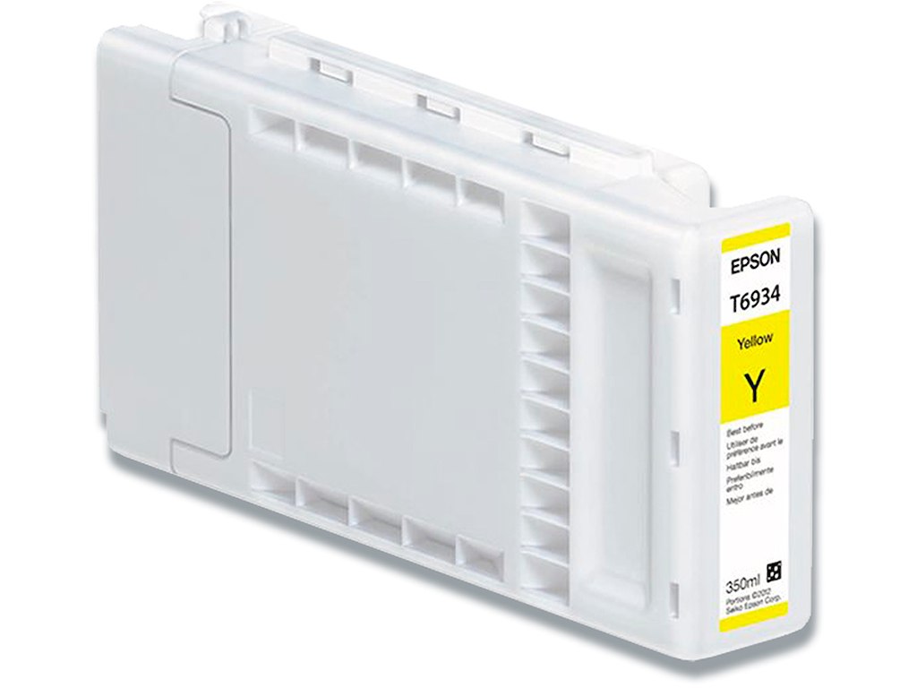 Blækpatron, 1 stk, Yellow-gul, 350 ml, Epson UltraChrome XD T6934