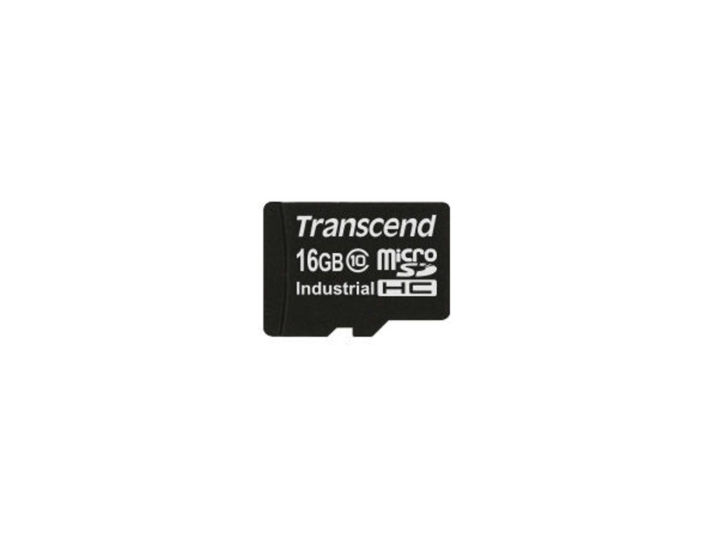 Transcend TS16GUSDC10I hukommelseskort 16 GB MicroSDHC MLC Klasse 10