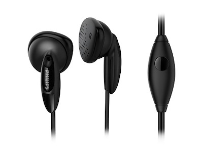 Philips Øretelefoner med mikrofon SHE1355BK/00