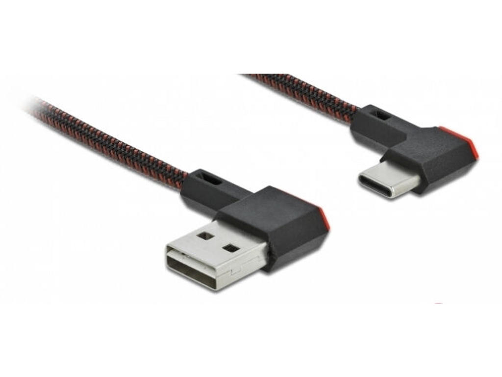 DeLOCK 85283 USB-kabel USB 2.0 2 m USB A USB C Sort