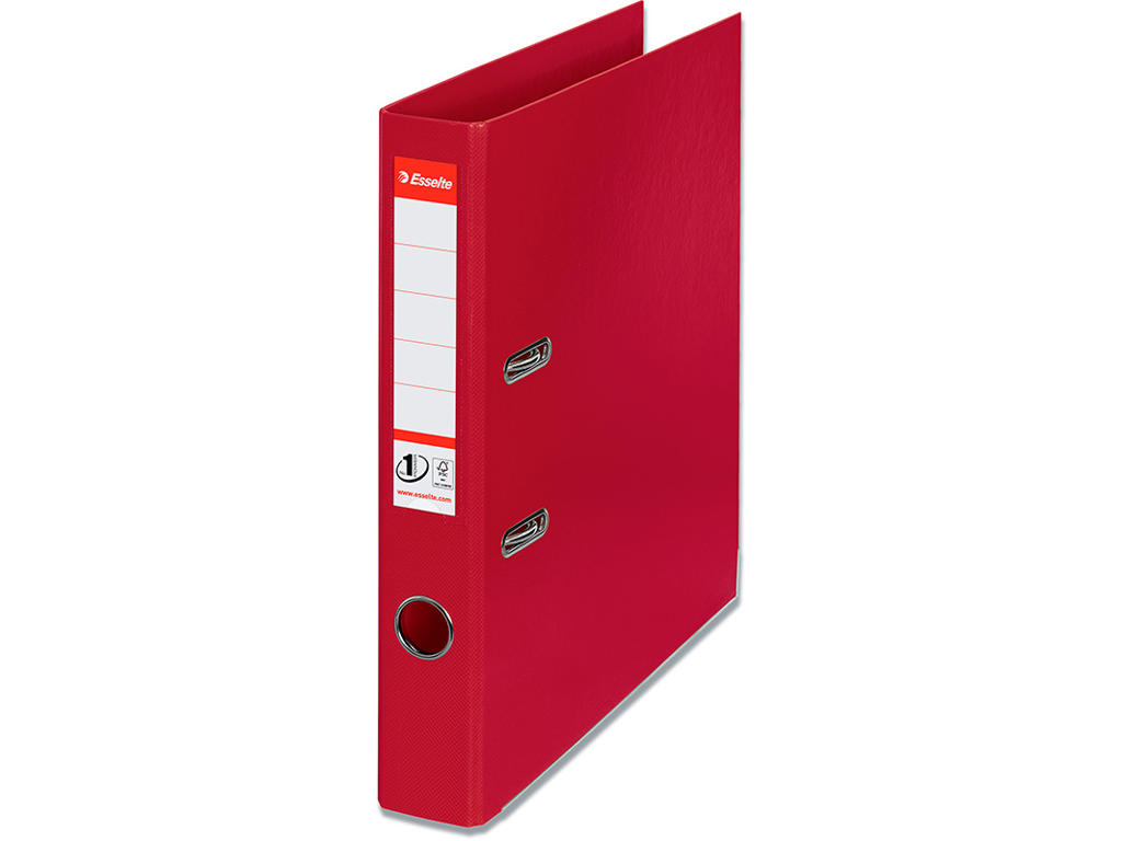 Brevordner, A4, 5 cm, Bordeaux, Esselte No.1 Smal