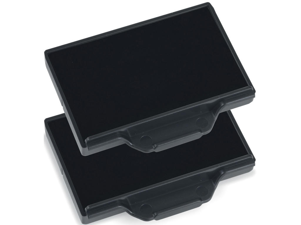 Stempelpude, 2 stk, Sort, 6/56SD, Til Trodat 5204 5206 5460 55510 5558