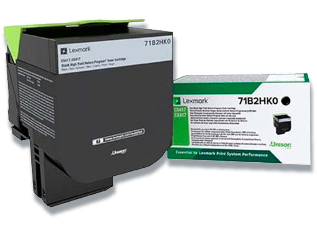 Toner, CS417/CX417, Black-sort, 6.000 sider, Lexmark 71B2HK0