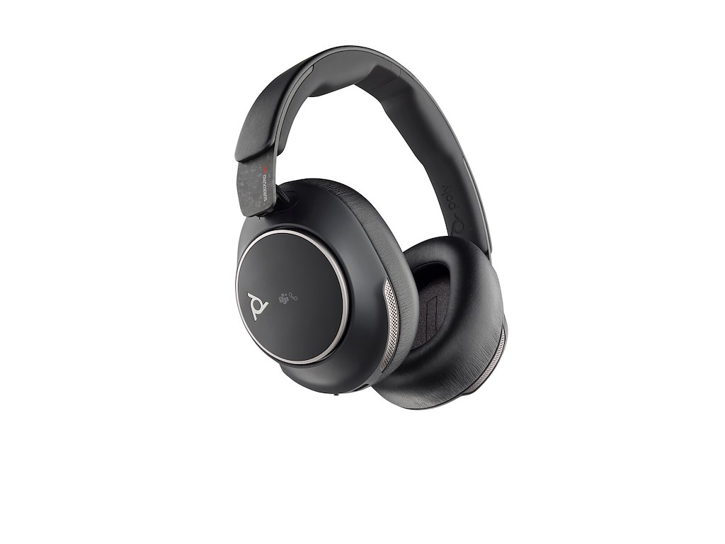 HP Poly Voyager Surround 80 UC Microsoft Teams Certified USB-C Headset +USB-C/A Adapter