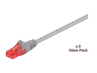 Microconnect V-UTP615VP netværkskabel Grå 15 m Cat6 U/UTP (UTP)