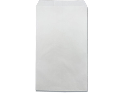 Bagerpose, 1kg, 160x270mm, Hvid, 40g, 1000 stk