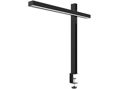Bordlampe, Sort, Med klemme, LED, Unilux Zenith