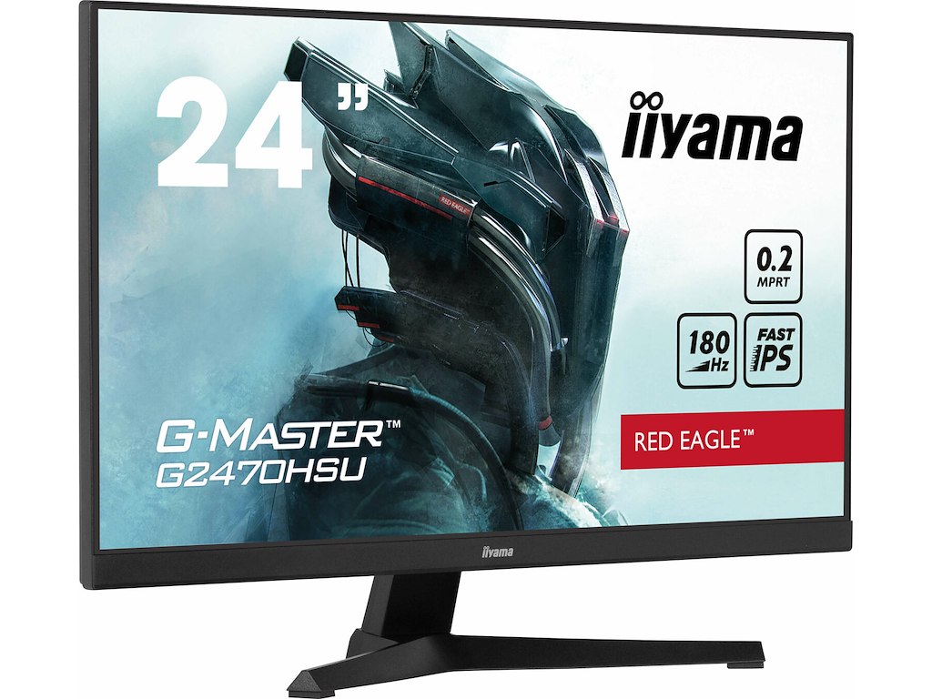 iiyama G-MASTER G2470HSU-B6 computerskærm 60,5 cm (23.8") 1920 x 1080 pixel Fuld HD LCD Sort