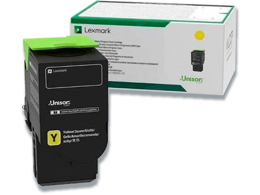 Toner, C232HY0, Yellow-gul, 2.300 sider, Lexmark 