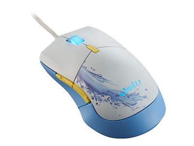 Cooler Master Gaming MM310 SF6 Chun-Li mus Spil Ambidextrous USB Type-A Optisk 12000 dpi