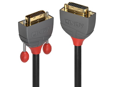 Lindy 36234 DVI kabel 5 m DVI-D DVI-I Sort