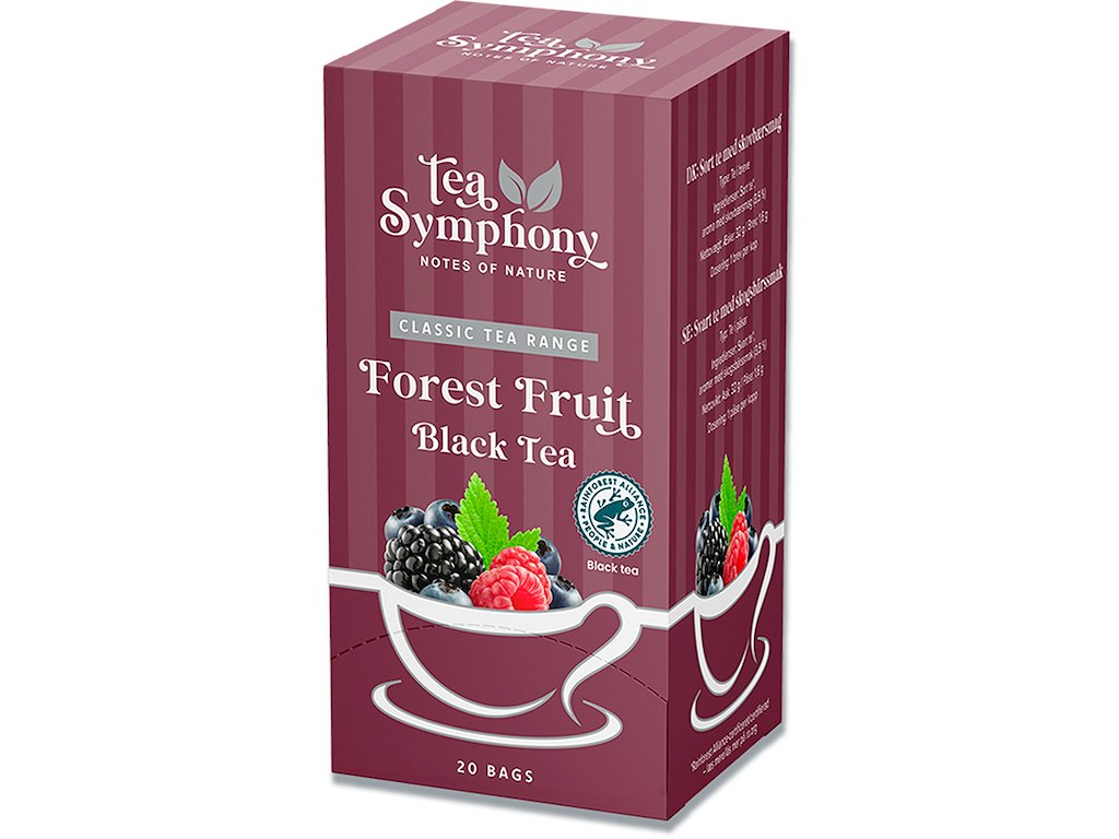 Brev-the, Forest Fruit, 20 breve æsken, 1 æske, Tea Symphony