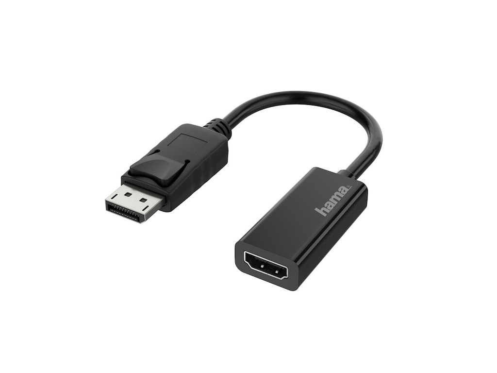 Hama 00200335 videokabel adapter DisplayPort HDMI Sort