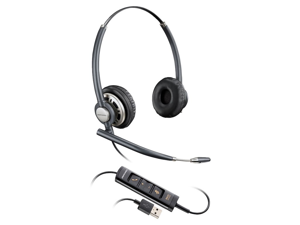 HP Poly EncorePro 725 USB-A Stereo Headset TAA