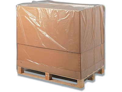 Forsendelsespose, 1000x1230 mm, Hvid, 100 stk, 