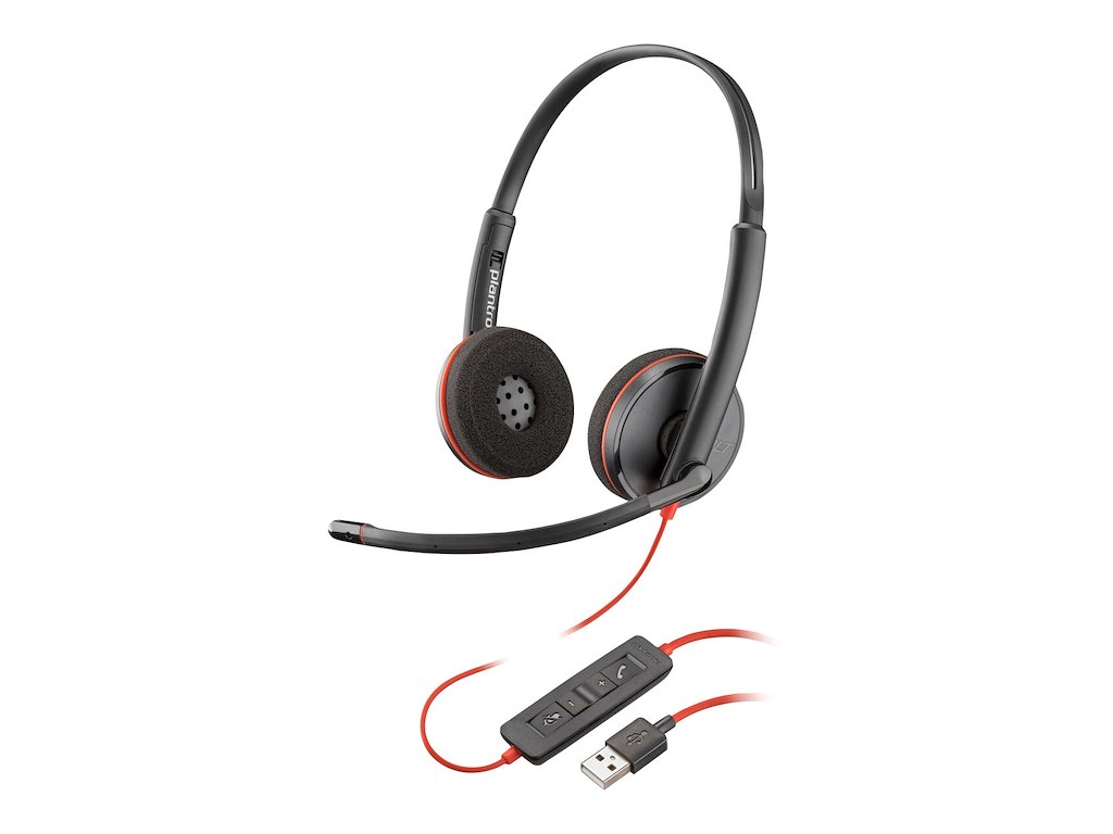 HP Poly Poly Blackwire 3220 Stereo USB-A Headset