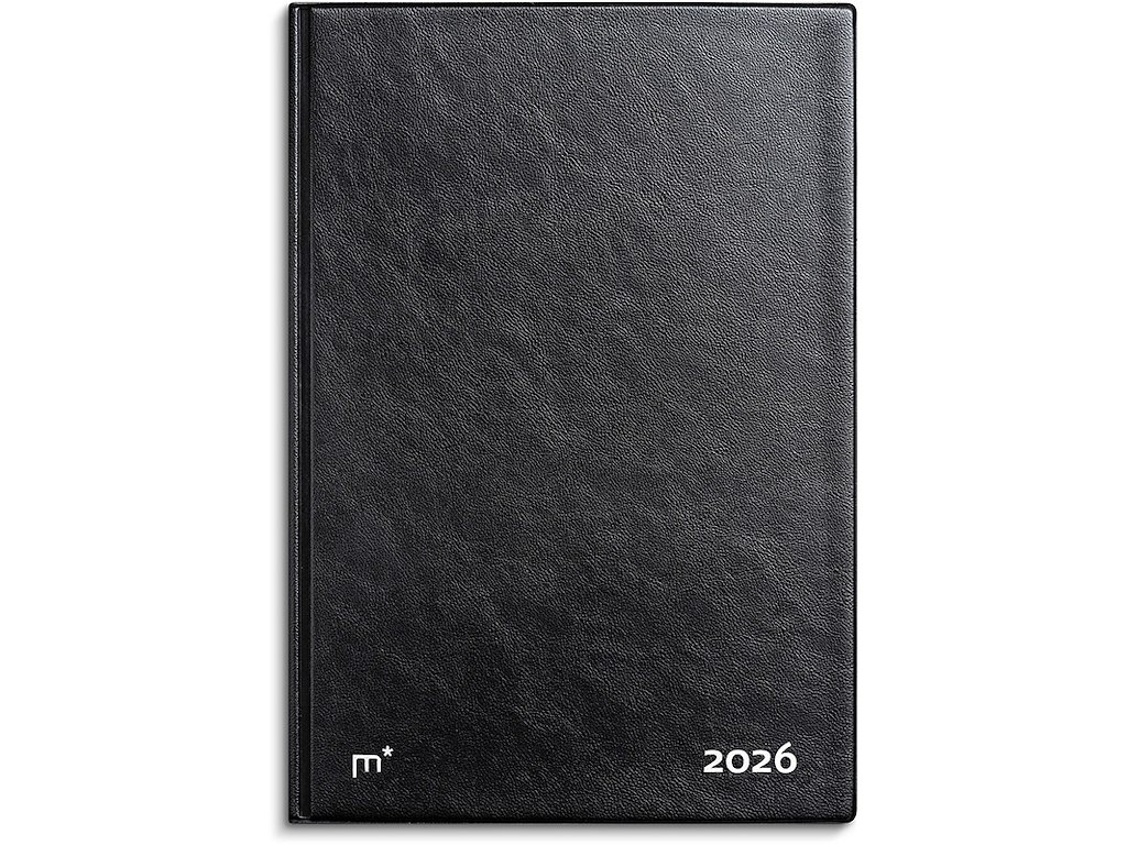 Kalender, 2026, City Diplomat Uge, 1 uge pr. opslag, Sort, Mayland