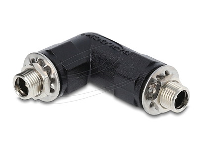 DeLOCK 90942 kabel kønsskifter DC 5.5 x 2.1 Sort