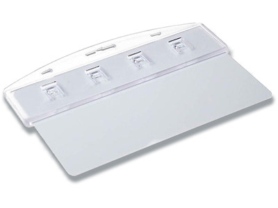 ID kortholder, Til 1 kort, Uden fastgørelse, Vandret, 1 stk