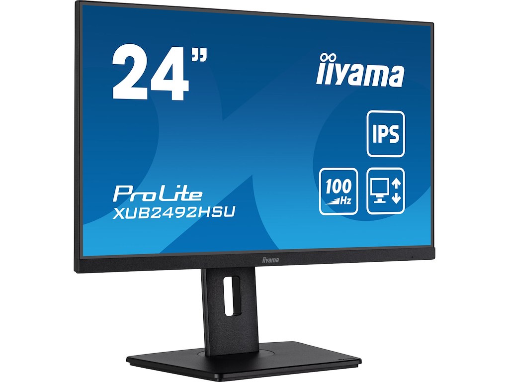 iiyama XUB2492HSU-B6 computerskærm 60,5 cm (23.8") 1920 x 1080 pixel Fuld HD LED Sort