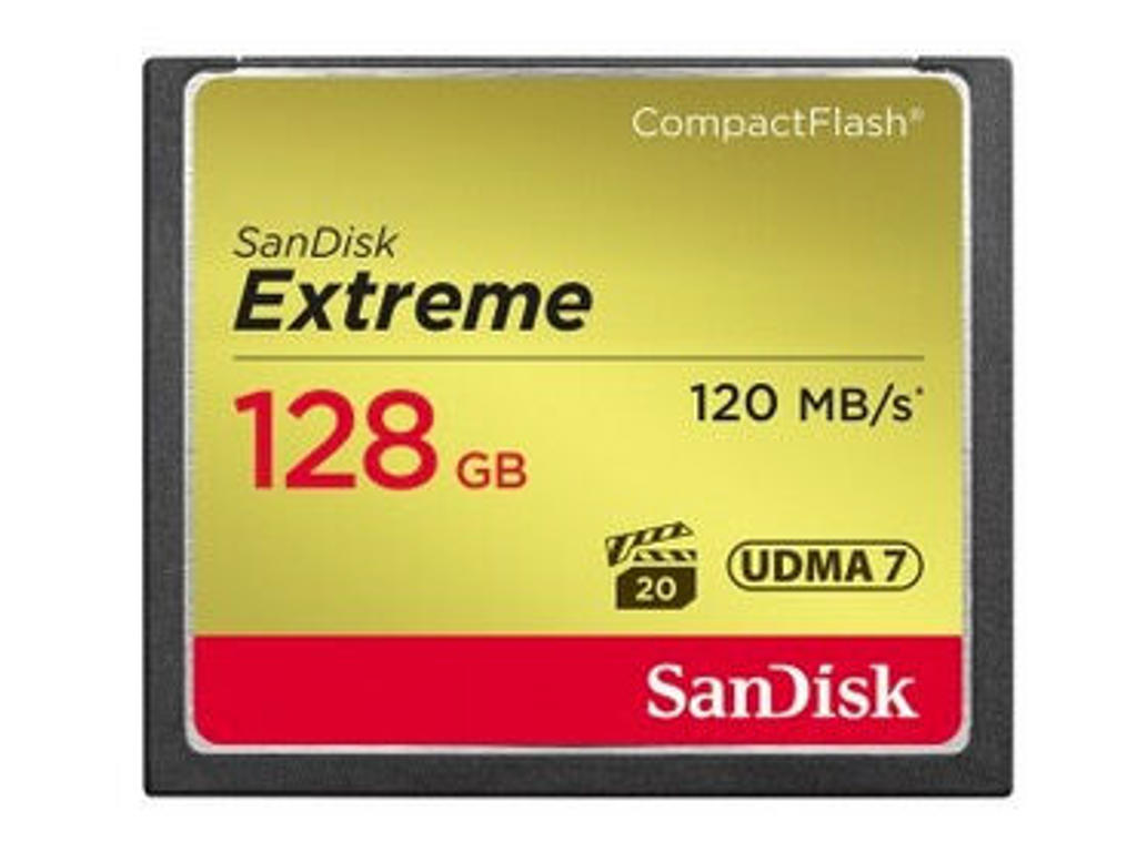 SanDisk CF Extreme 128GB CompactFlash