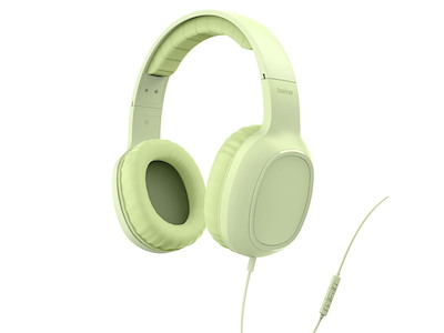 Hama Fun C Headset Ledningsført Opkald/musik USB Type-C Grøn