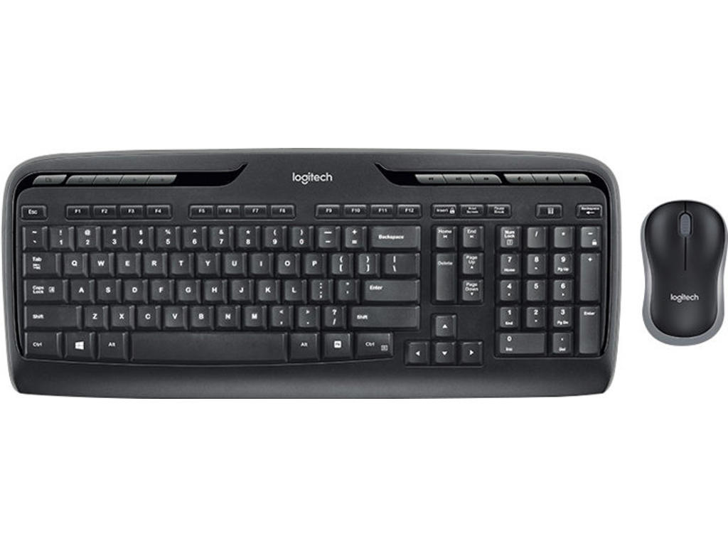 Logitech tastatur og mus MK330 RF QWERTY Nordisk Wireless 