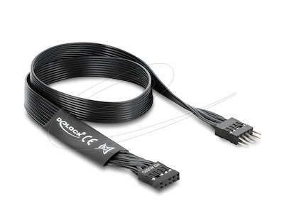 DeLOCK 86055 parallelkabel Sort 0,5 m