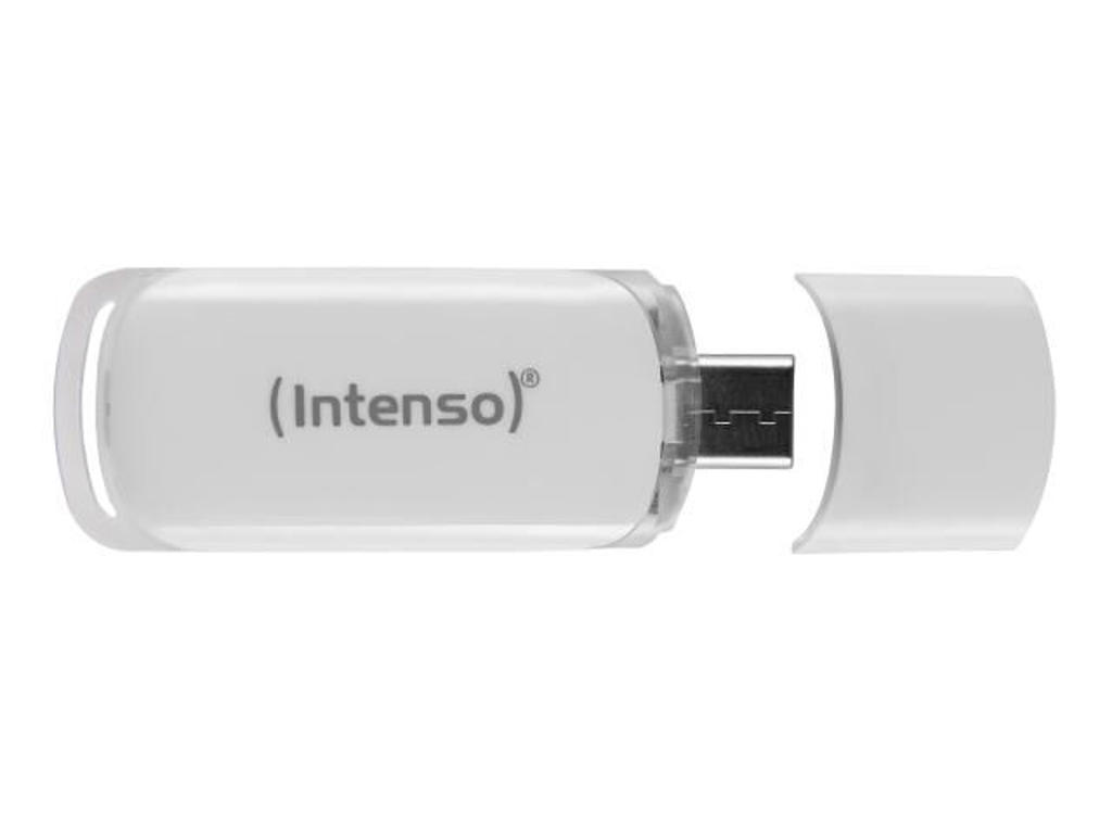 Intenso Flash Line USB-nøgle 128 GB USB Type-C 3.2 Gen 1 (3.1 Gen 1) Hvid