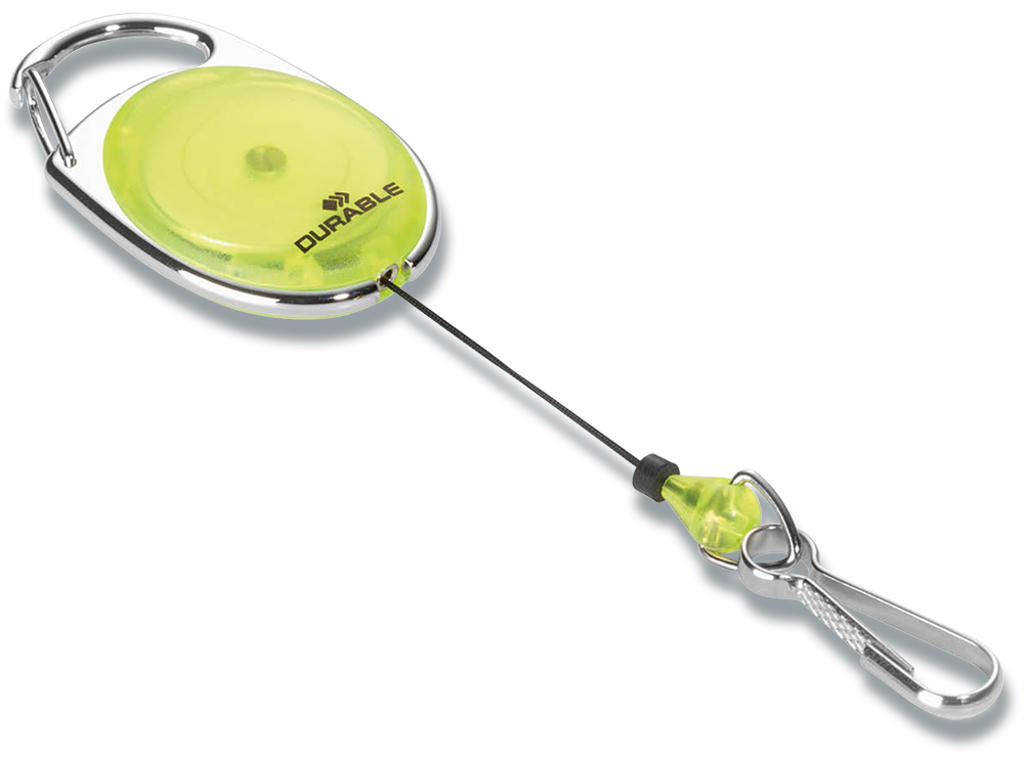 Yoyosnor, Til kort: Karabinhage, Til bærer: Karabinhage, 1 stk, Durable STYLE 