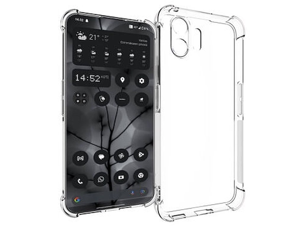 Insmat 650-1168 mobiltelefon etui 17 cm (6.7") Cover Transparent