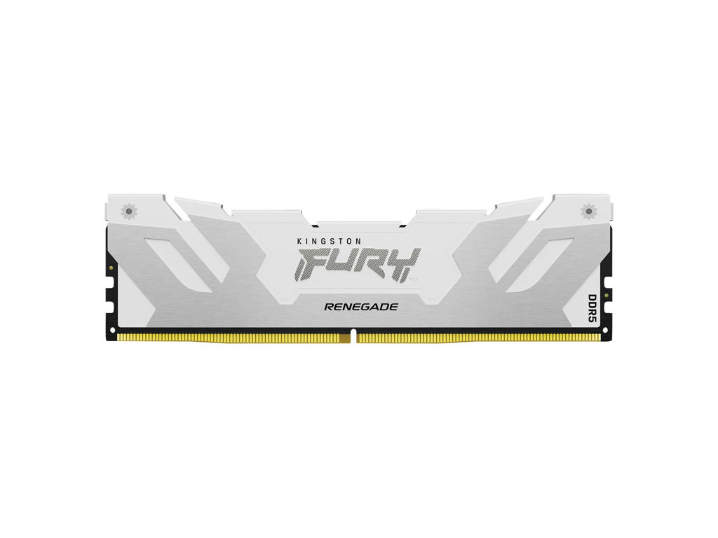 Kingston Technology FURY 16 GB 6400 MT/s DDR5 CL32 DIMM Renegade, hvid XMP