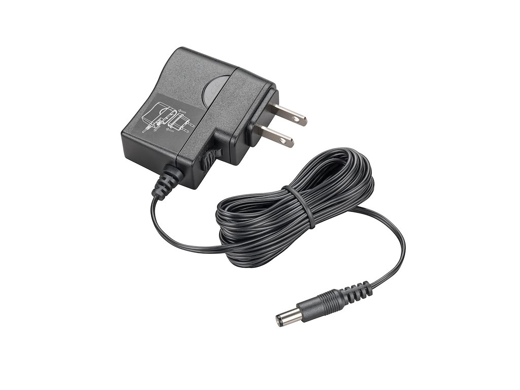 HP Poly Savi Office universel AC-strømforsyning med lige stik – 9 V 500 mA