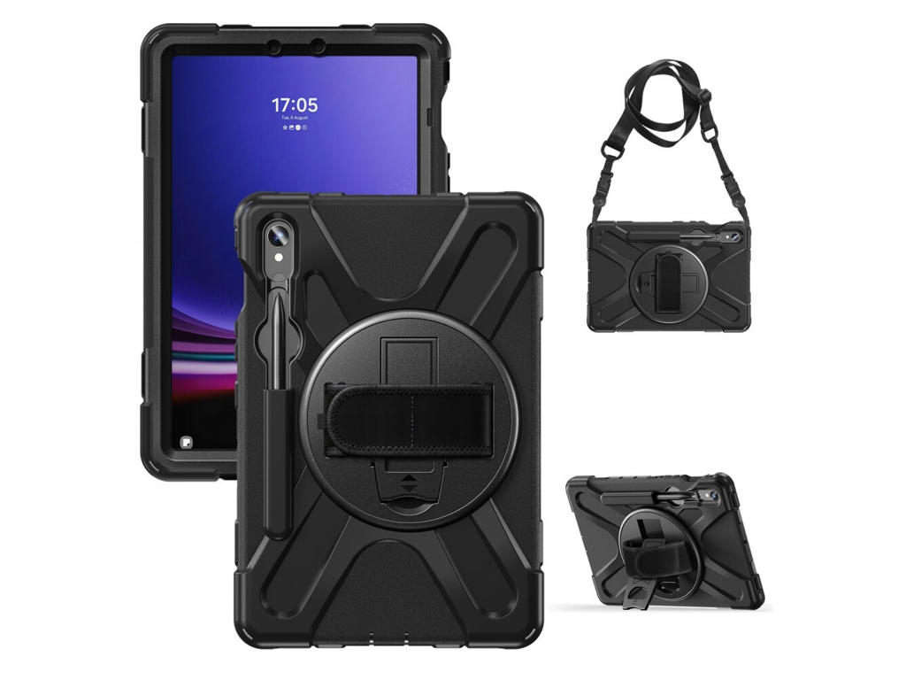 Insmat 652-1288 tablet etui 31,5 cm (12.4") Cover Sort